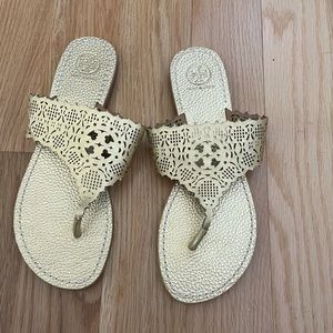 Like new Tory Burch flip flops size 8